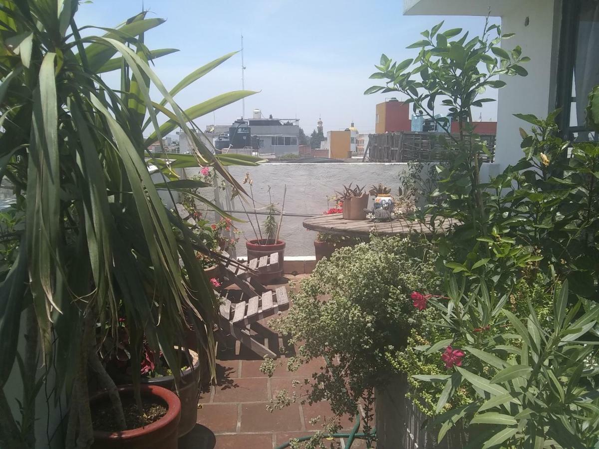 Hostal El Cascabel Cholula Exterior foto